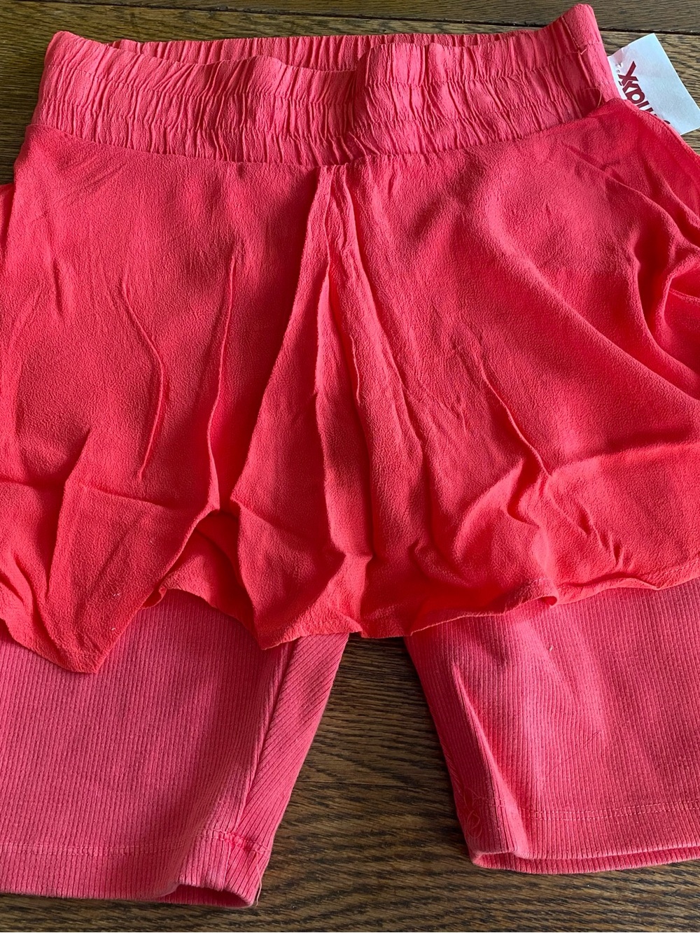 FP Free People Movement Coral Layered Skort small